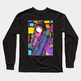 Hiyori Iki Stray God Noragami Anime Long Sleeve T-Shirt